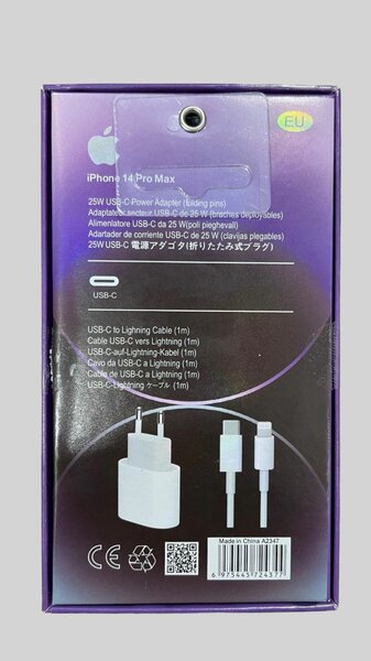 CHARGEUR IPHONE 15 pro max 50w