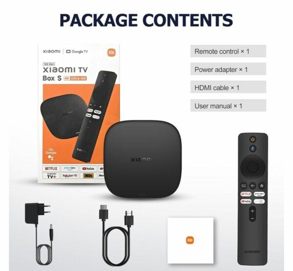 Xiaomi TV Box S 4K 3 eme g