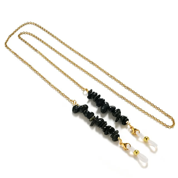 Chaînes à lunettes à perles