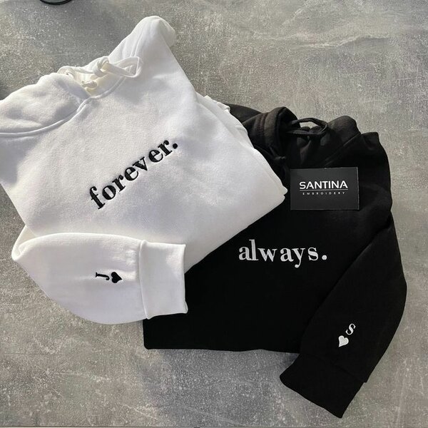 Pull brodé personnalisé