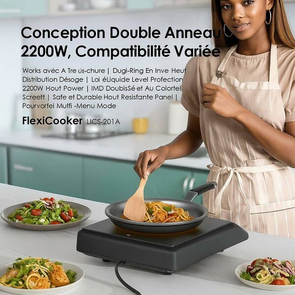 Plaque à induction FlexiCooker 2200W
