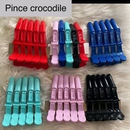 Pinces Crocodile Multicolores