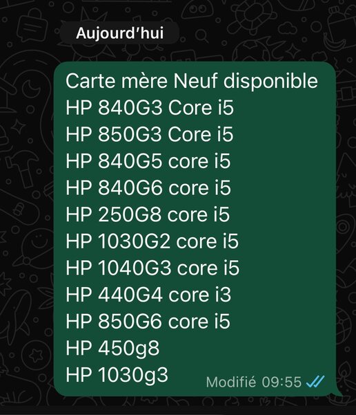 Carte Mère HP Core i5