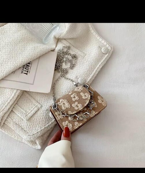 Sac bandoulière floral chic