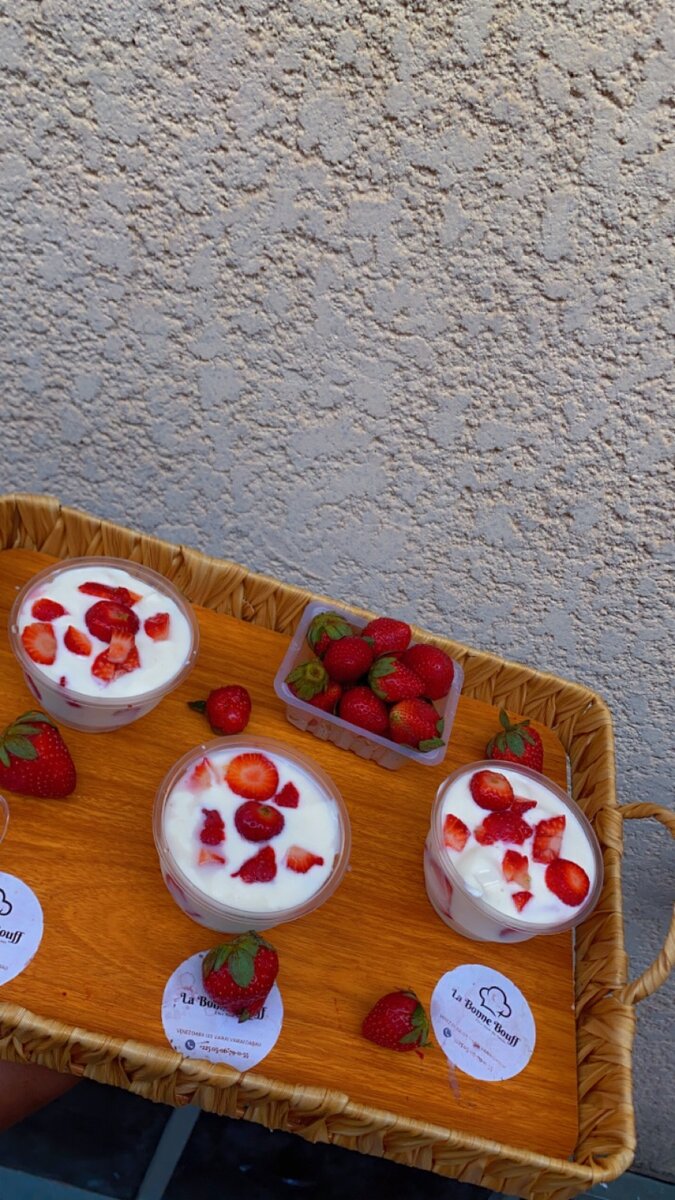 Yaourt à la fraise