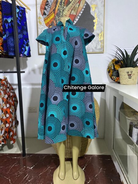 Chitenge dresses short