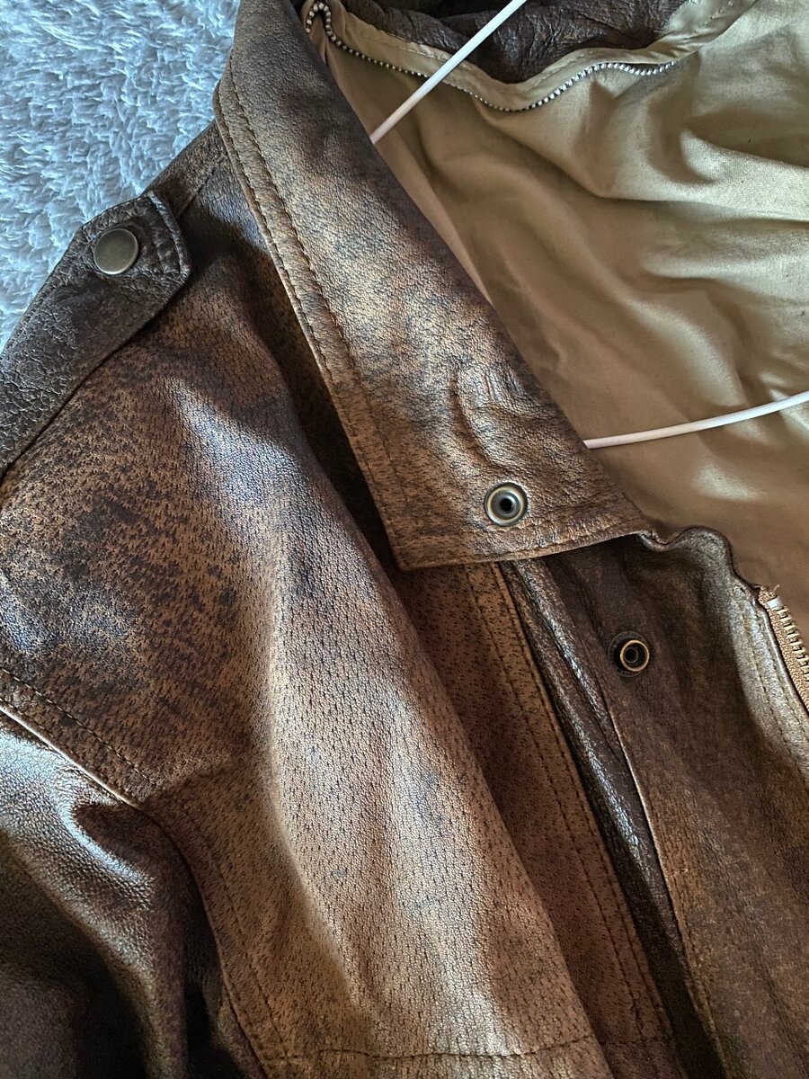 Leather jacket