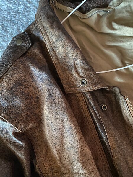 Leather jacket