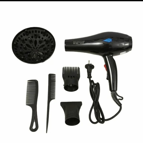 Sèche-cheveux puissant avec accessoires
