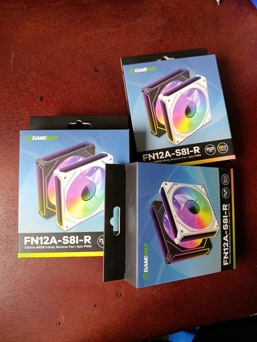 GameMax ventilateurs PC ARGB