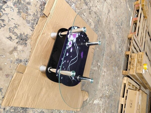 Table basse en verre moderne