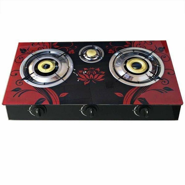 3 burner gas stove