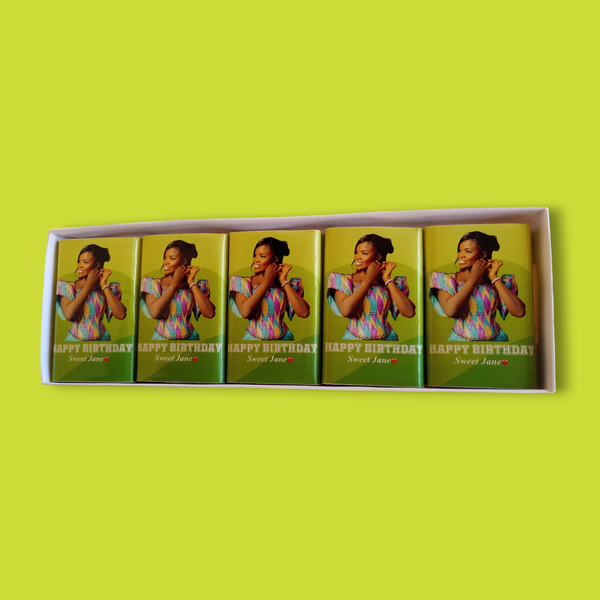 Customised chocolates