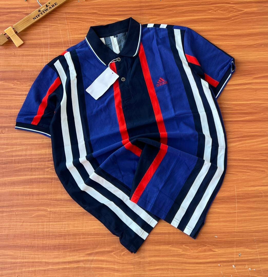STRIPED LACOSTE
