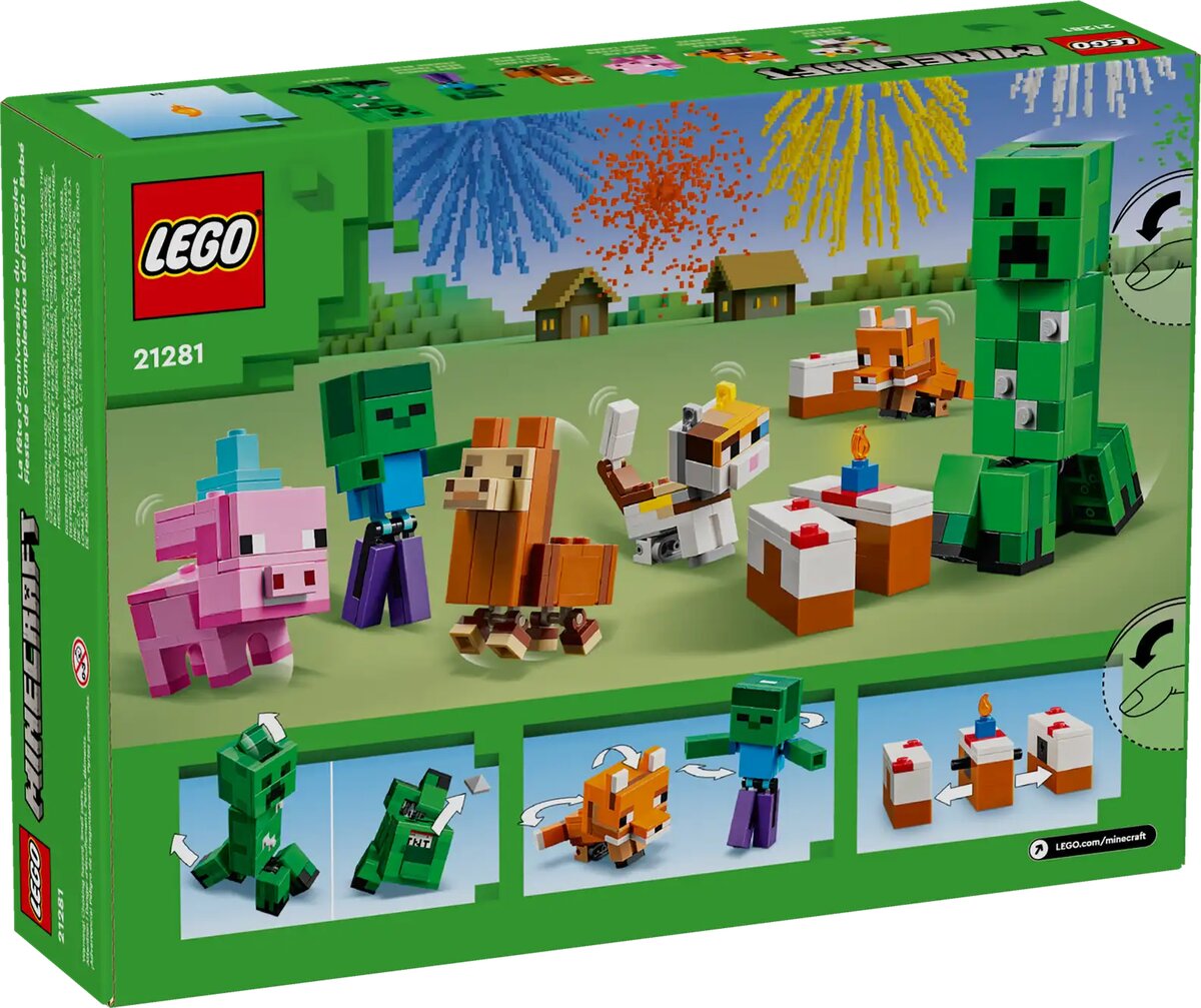 Оригинальный набор Lego minecraft 21281