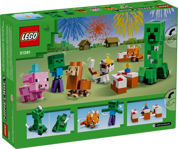 Оригинальный набор Lego minecraft 21281