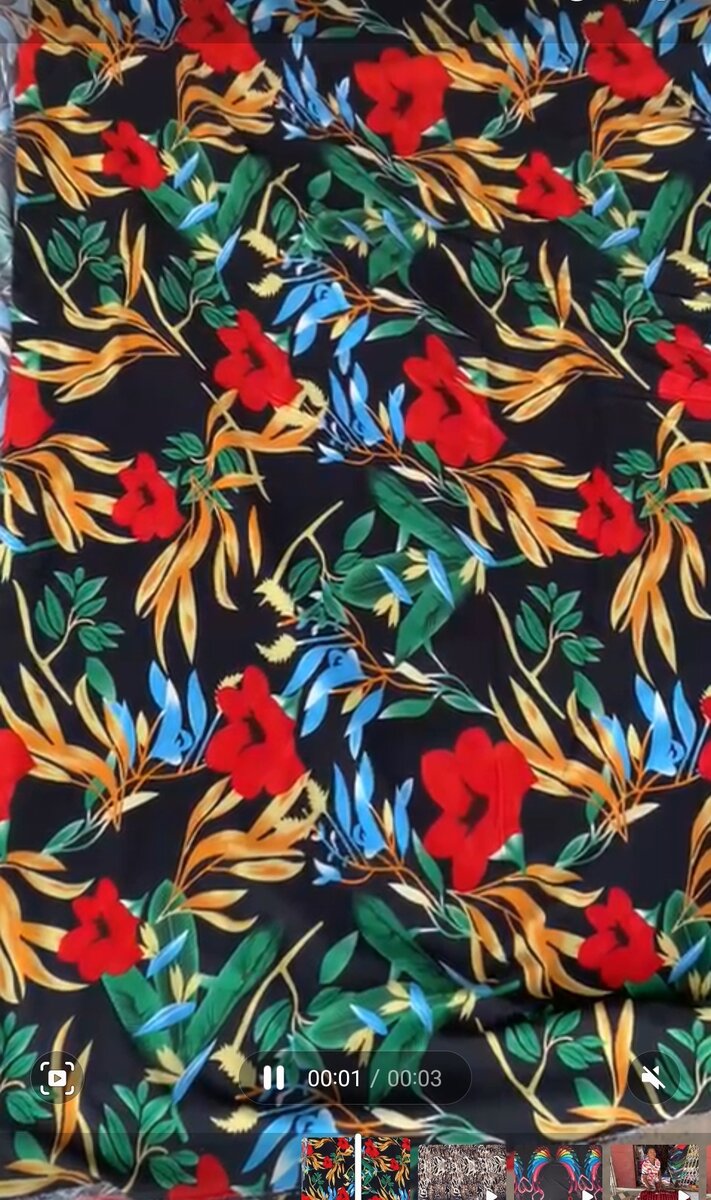 Crepe material
