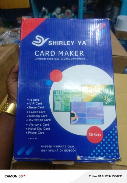 Pvc card