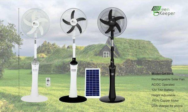 VENTILATEUR RECHARGEABLE A 9 VITESSE + 26 HEURES D'AUTONOMIE