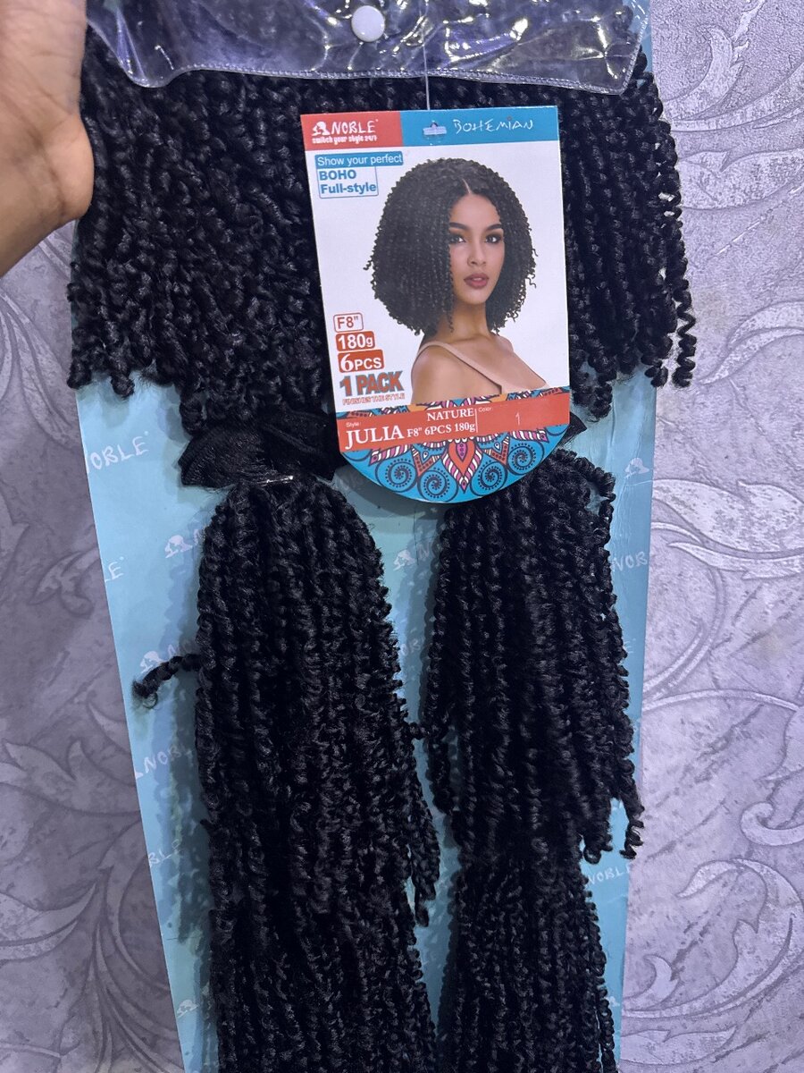 Extensions synthétiques bouclés
