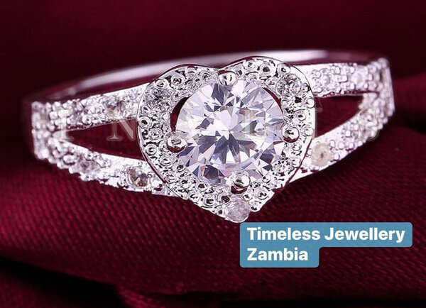 Silver plated ring