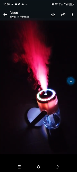 Mini Humidificateur LED