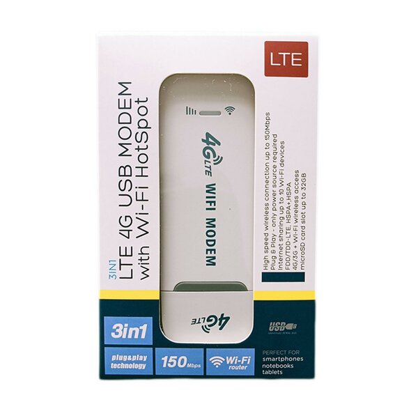 4G LTE USB Modem Dongle Universal Wifi Wireless Wifi Router