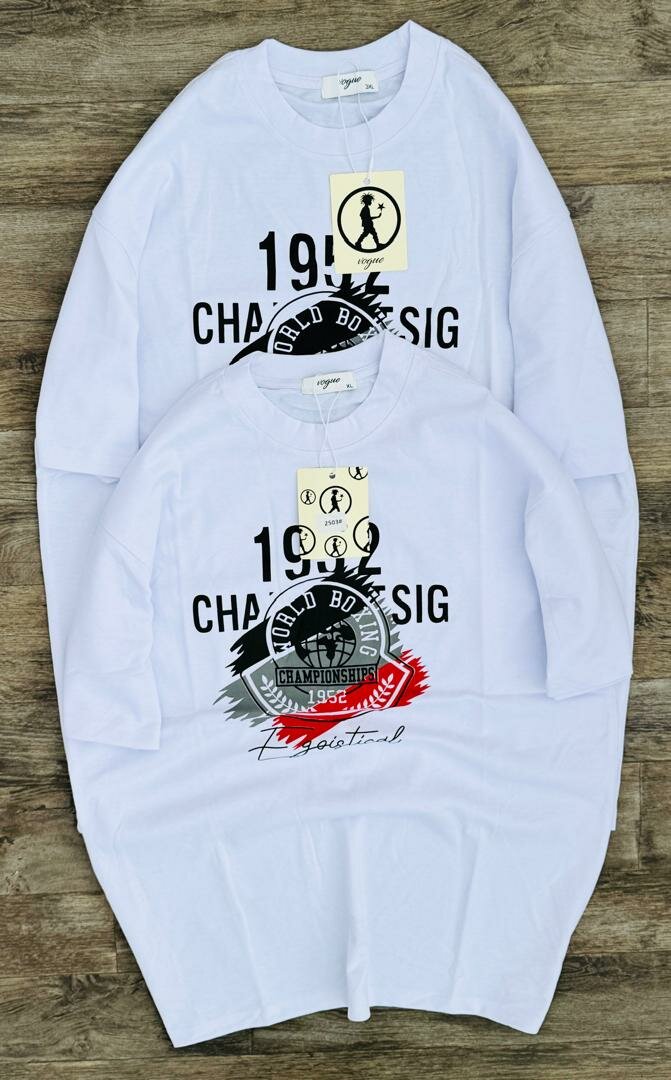 T-shirts graphiques unisexes en coton