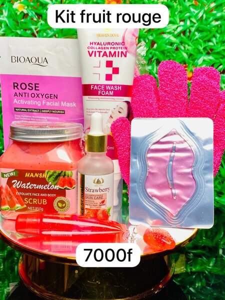 Kit de soin visage fruité