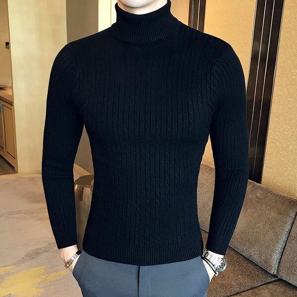 Pull Col roulé