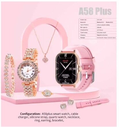 Montre connectée M58 modèle femme