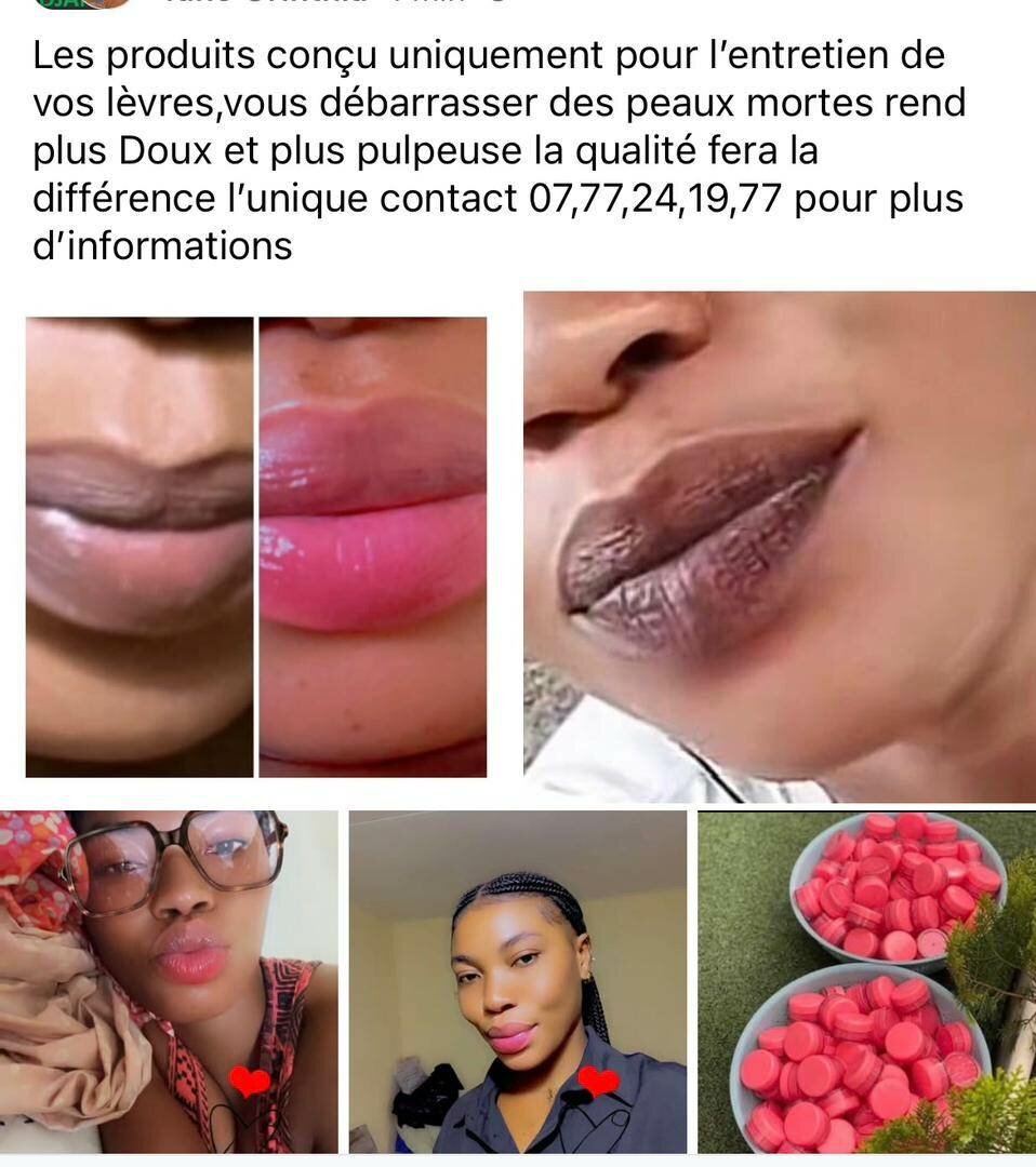 Baume  lèvres rose