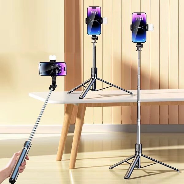 Trépied Selfie Télécommande 1.7m