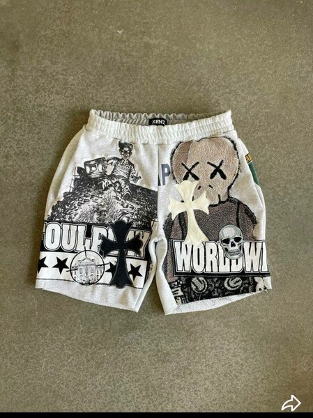 Shorts tendances imprimés homme