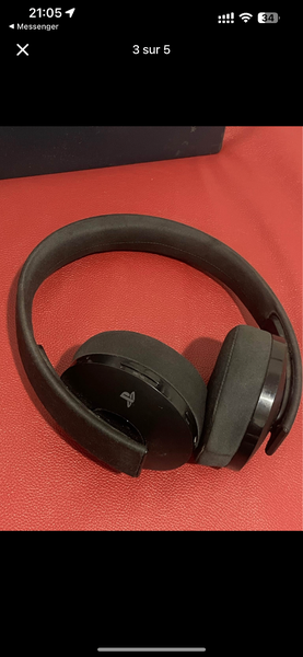 Casque ps4 Gold