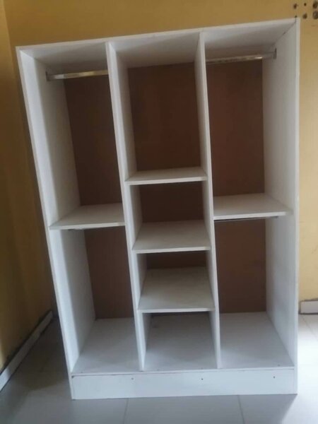 Open wardrobe