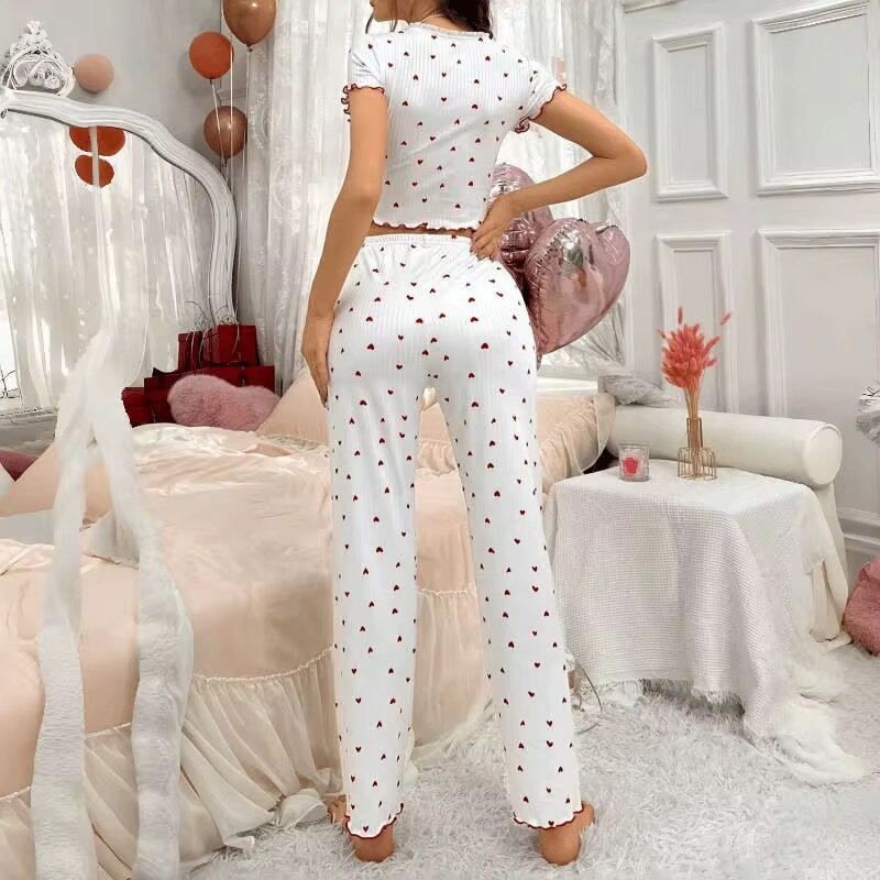 Pyjama Femme Cœur Confort