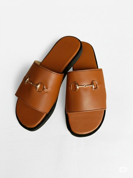 Sandales en cuir