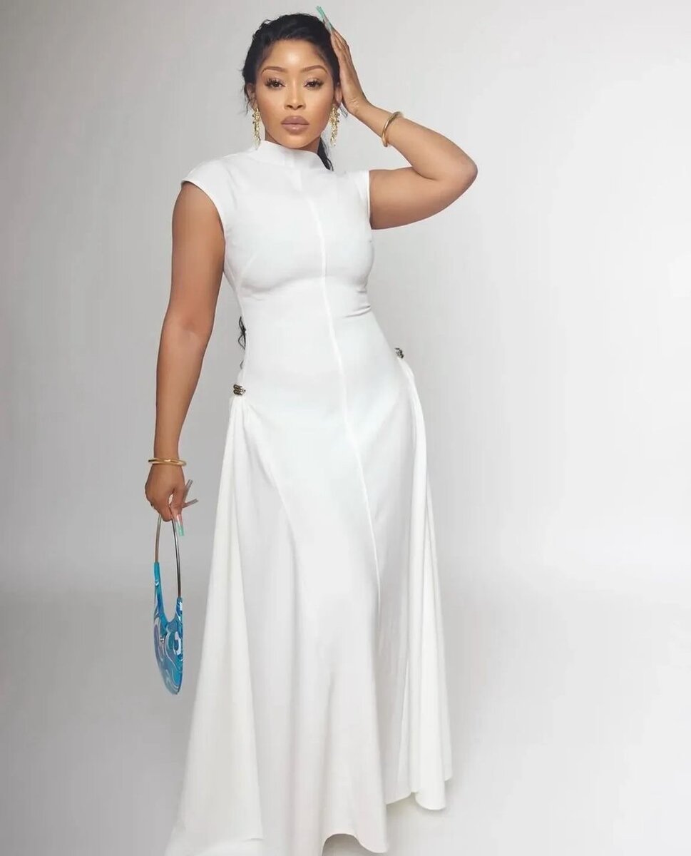 Robe longue élégante femme