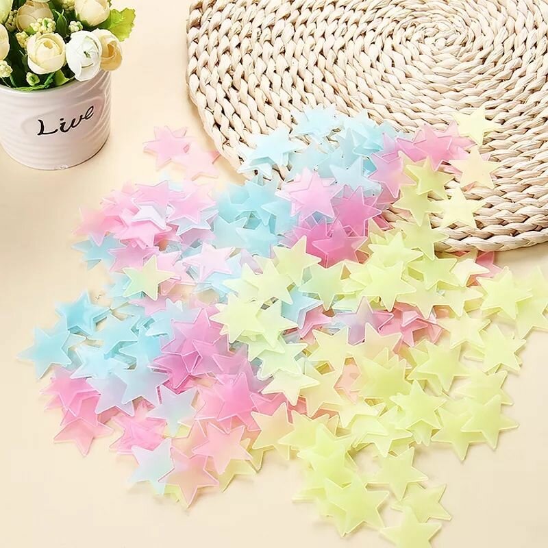Glow Stars Wall Decor