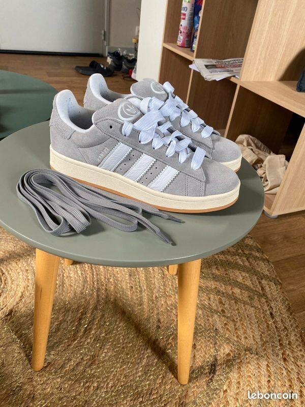 Adidas Campus Gris/Blanc