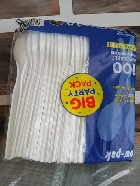 Couverts en plastique jetables - 100 pcs