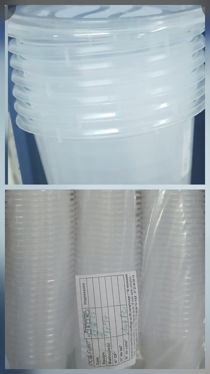 Pot 100ml  Park de( 144pieces)