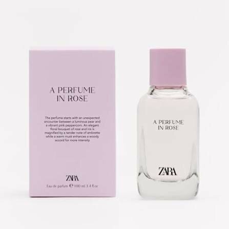 Parfum Zara A Perfume in Rose
