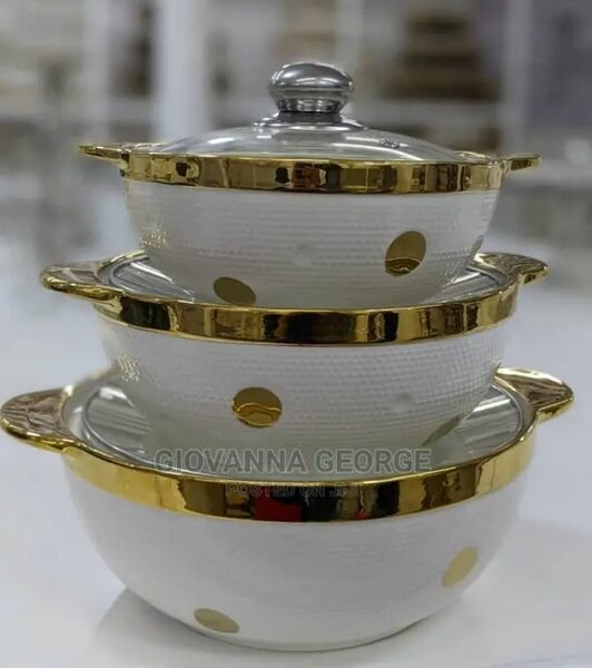 3set ceramic bowl