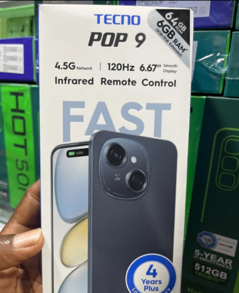 Tecno Pop 9 Téléphone 4G