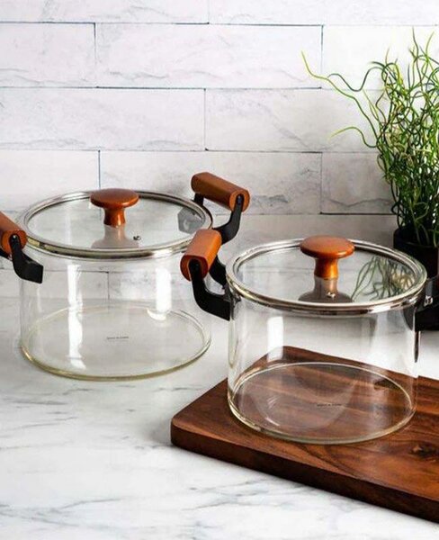 3L Glass pot
