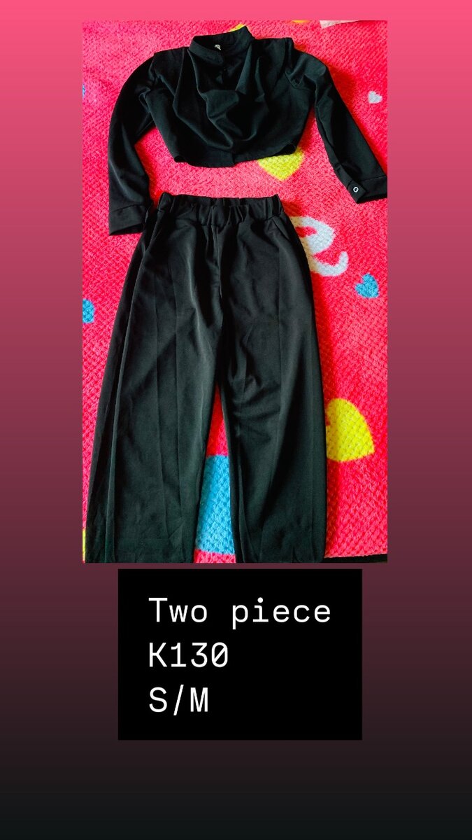 Two piece suits