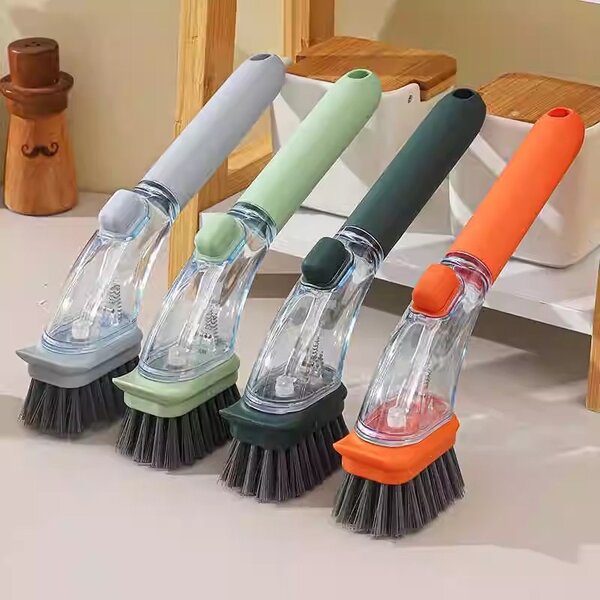 Plate and bowl washing tool
