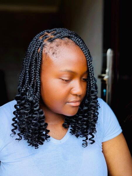 Knotless braids